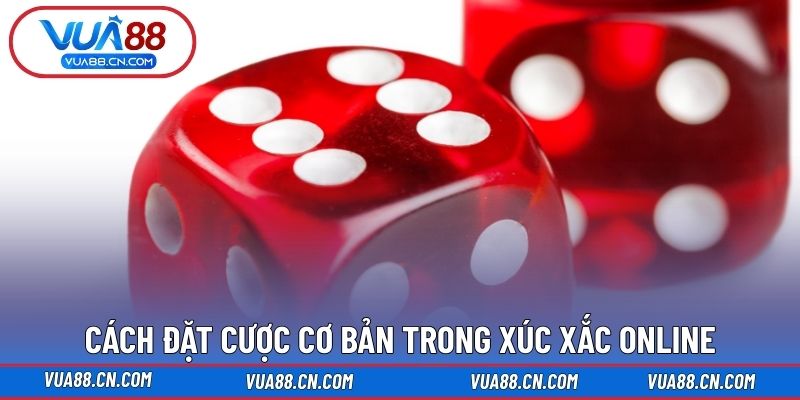 Cách đặt cược cơ bản trong xúc xắc online
