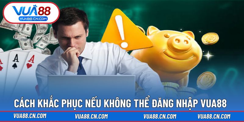 Cách giải quyết khi người chơi không truy cập được VUA88