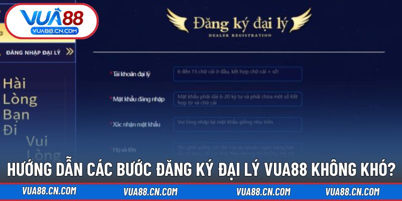 Các bước giúp thực hiện đăng ký đại lý VUA88 nhanh chóng Các bước giúp thực hiện đăng ký đại lý VUA88 nhanh chóng