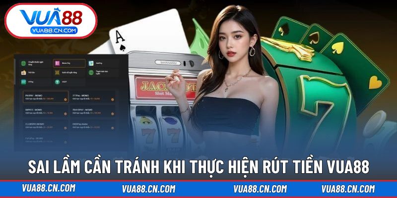Sai lầm cần tránh để không gặp khó với giao dịch rút tiền Sai lầm cần tránh để không gặp khó với giao dịch rút tiền